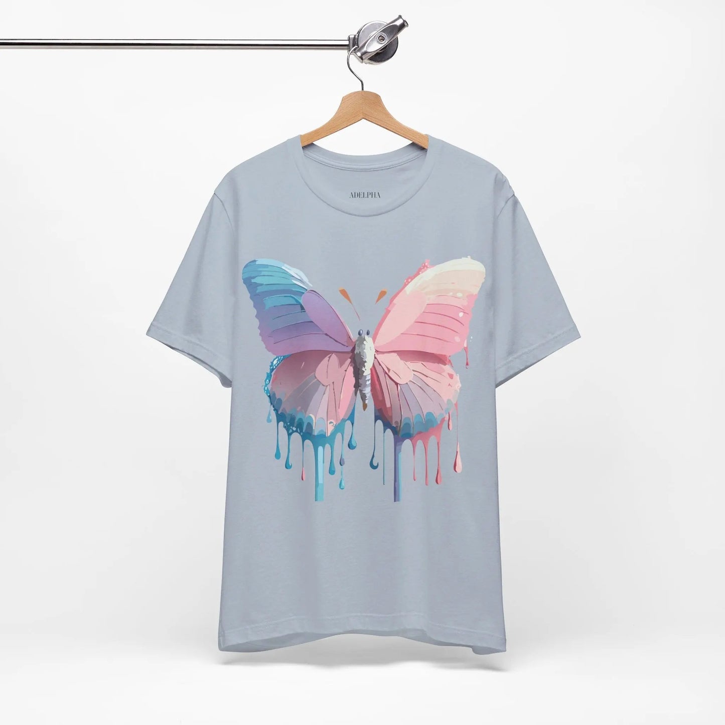 Butterfly Graphic Tee Unisex Vintage Inspired Art Design Adelpha