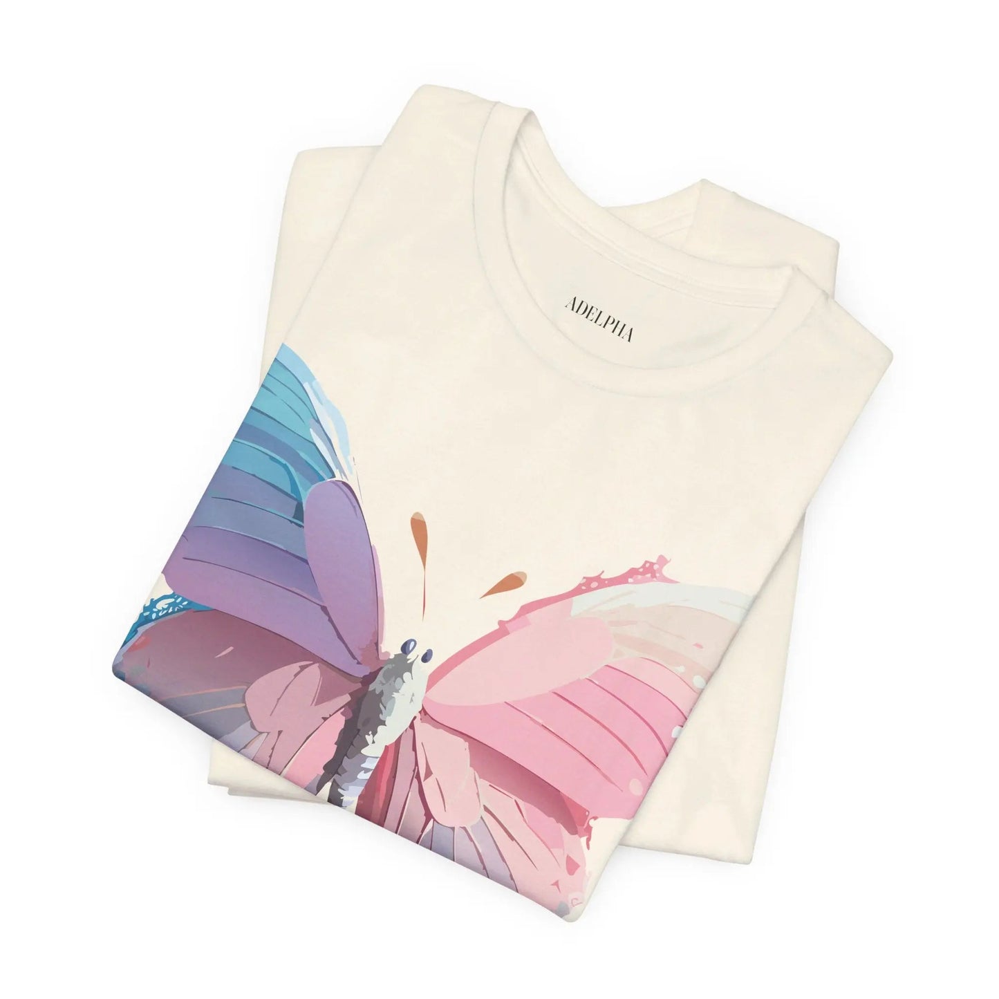 Butterfly Graphic Tee Unisex Vintage Inspired Art Design Adelpha
