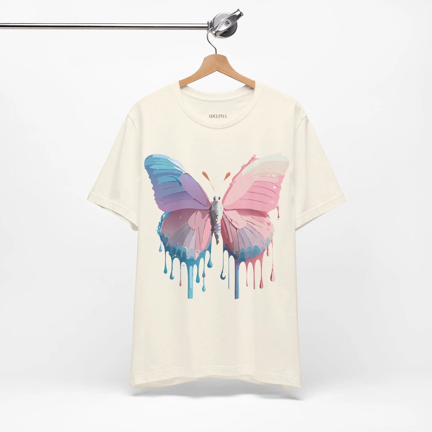Butterfly Graphic Tee Unisex Vintage Inspired Art Design Adelpha