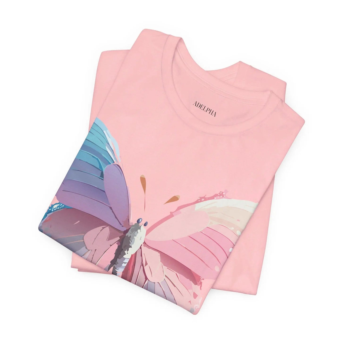 Butterfly Graphic Tee Unisex Vintage Inspired Art Design Adelpha