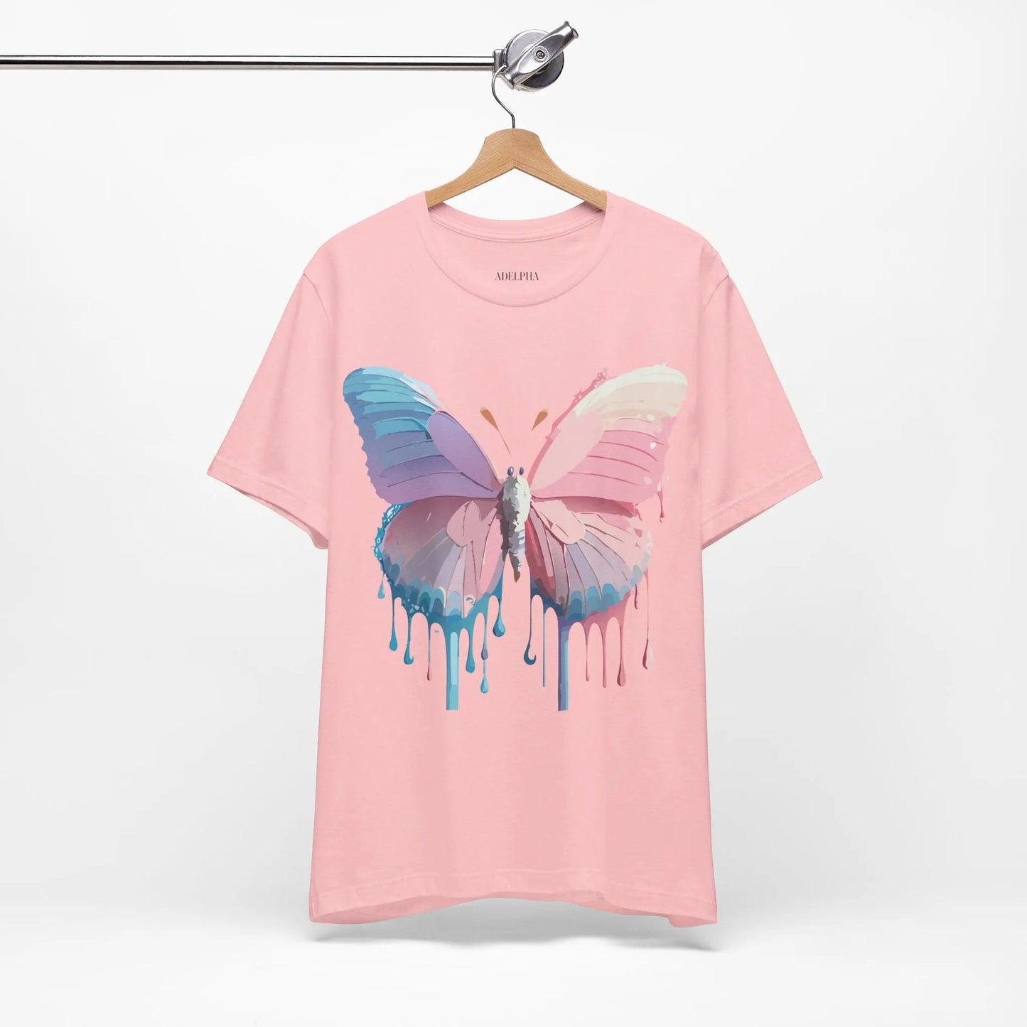 Butterfly Graphic Tee Unisex Vintage Inspired Art Design Adelpha