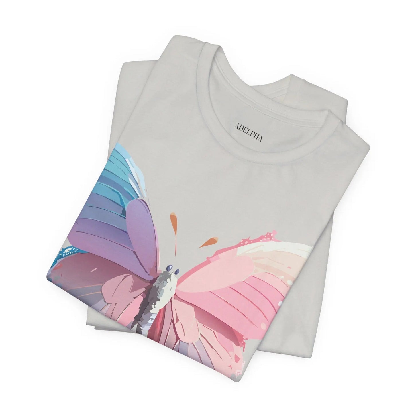Butterfly Graphic Tee Unisex Vintage Inspired Art Design Adelpha