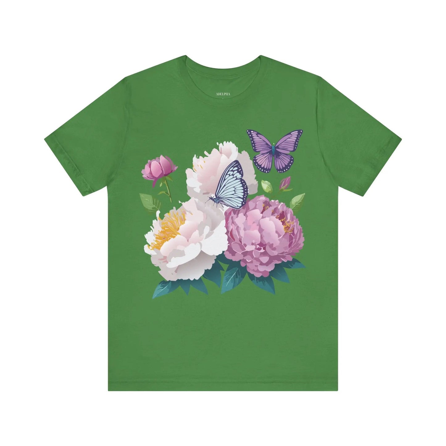 Adelpha Floral Graphic T Shirt Unisex Short Sleeve Art Design Tee Vintage Inspired