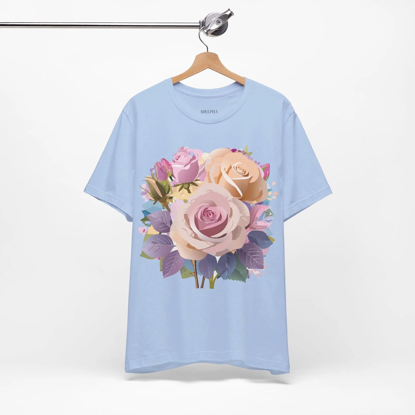 Adelpha Premium Graphic Tee Unisex Short Sleeve Vintage Inspired Artwork Casual T Shirt