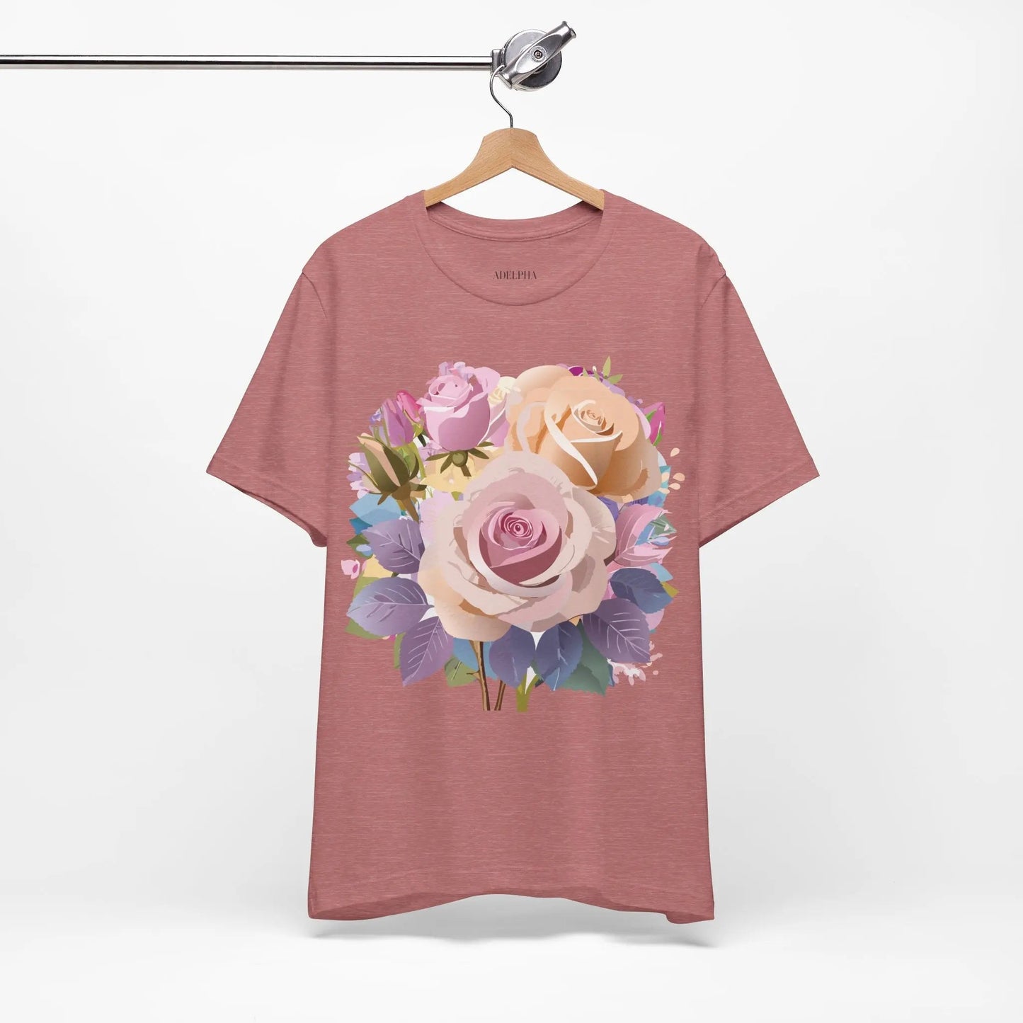 Adelpha Premium Graphic Tee Unisex Short Sleeve Vintage Inspired Artwork Casual T Shirt