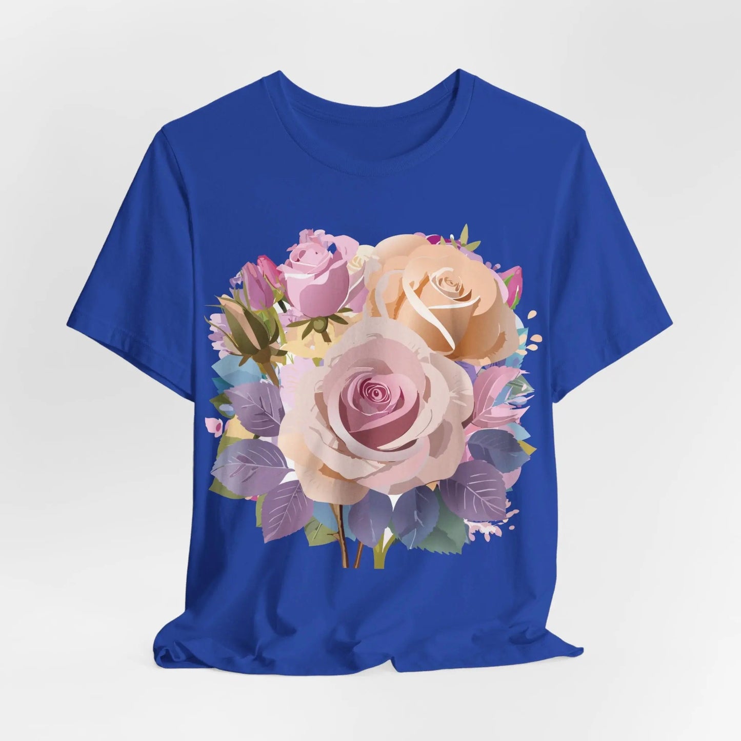 Floral Graphic T Shirt Unisex Short Sleeve Tee Art Design Adelpha Vintage Inspired