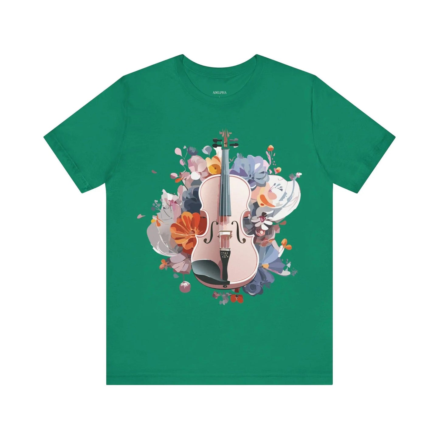 Adelpha Music Graphic T Shirt Unisex Short Sleeve Tee With Vintage Inspired Artwork