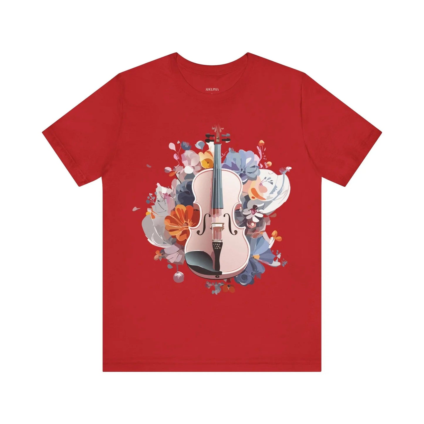 Adelpha Music Graphic T Shirt Unisex Short Sleeve Tee With Vintage Inspired Artwork
