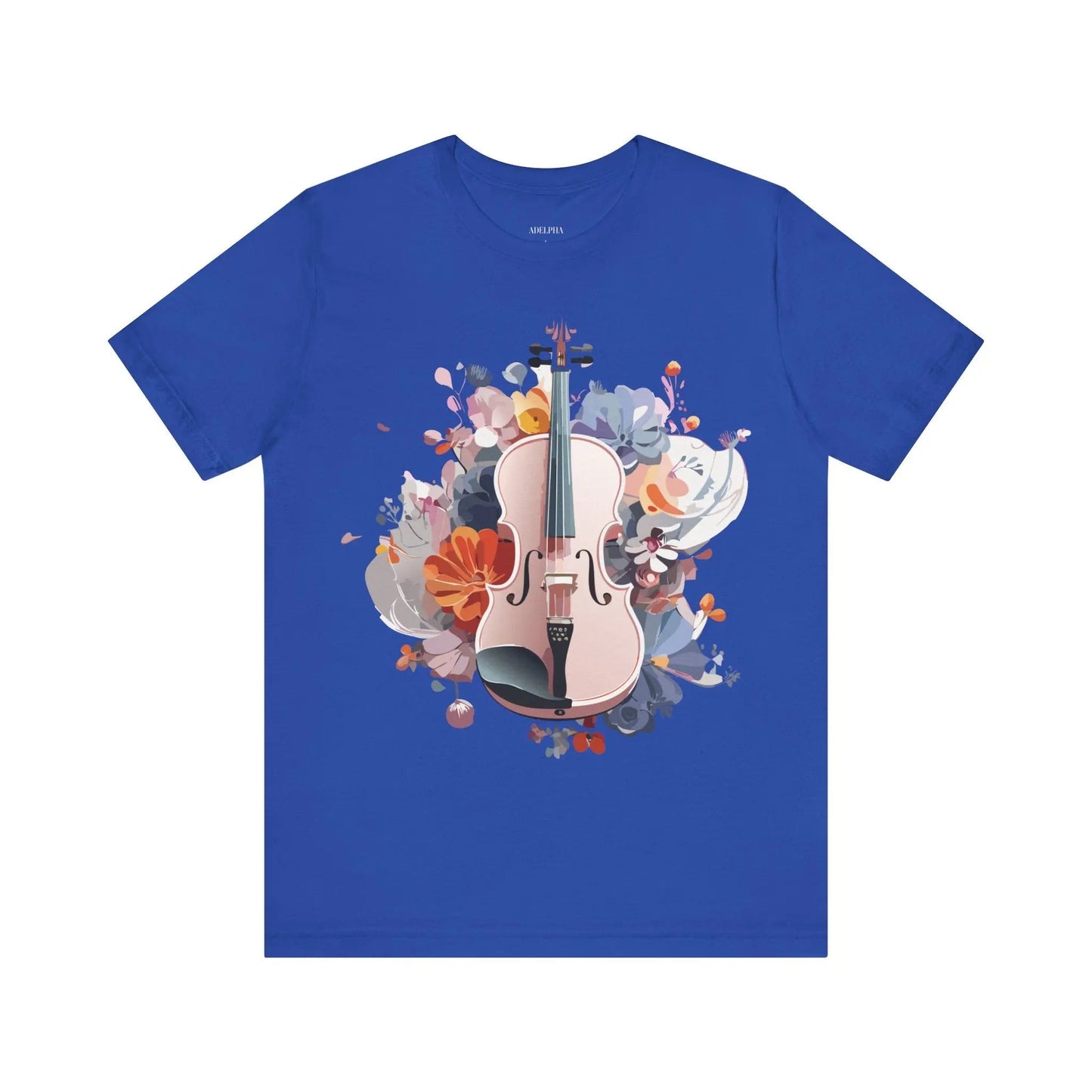 Adelpha Music Graphic T Shirt Unisex Short Sleeve Tee With Vintage Inspired Artwork