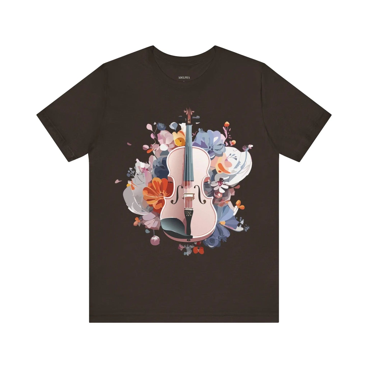 Adelpha Music Graphic T Shirt Unisex Short Sleeve Tee With Vintage Inspired Artwork