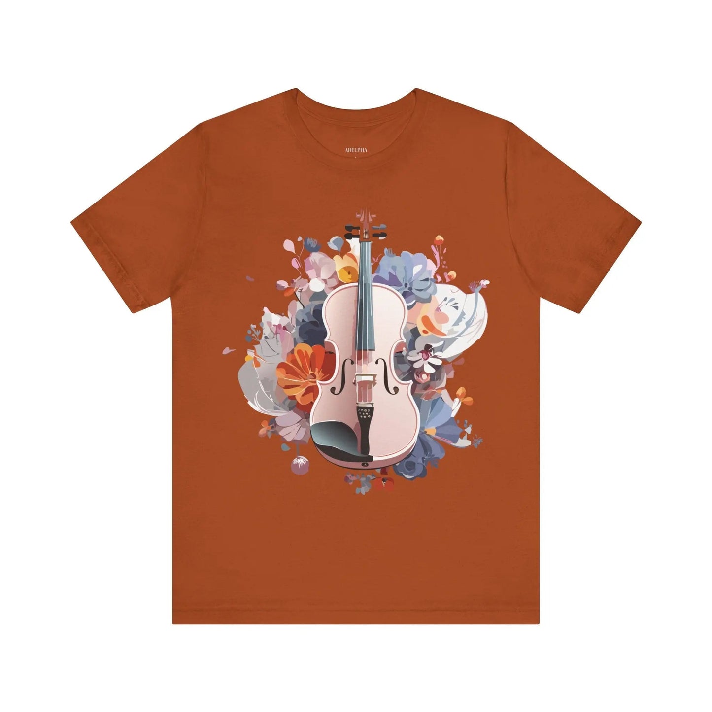 Adelpha Music Graphic T Shirt Unisex Short Sleeve Tee With Vintage Inspired Artwork