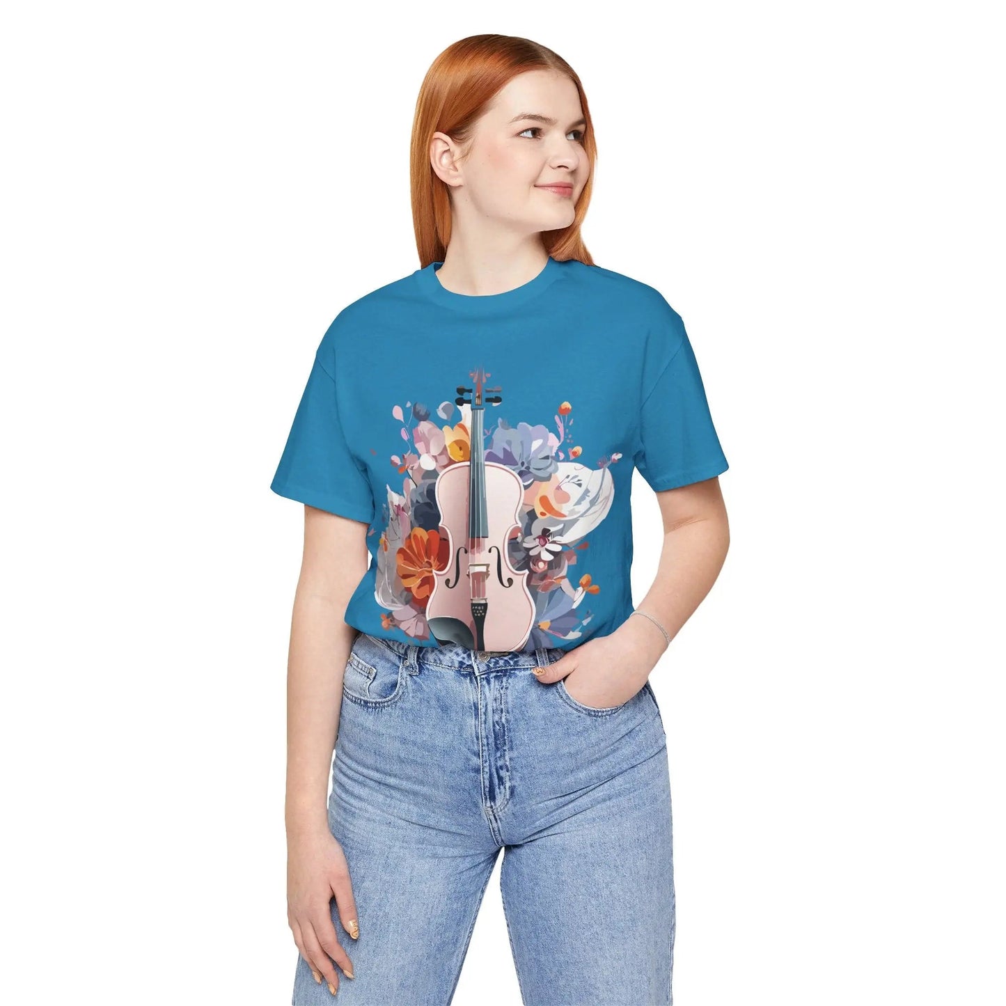 Adelpha Music Graphic T Shirt Unisex Short Sleeve Tee With Vintage Inspired Artwork