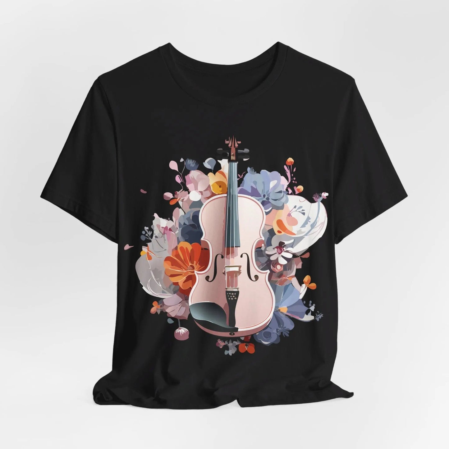 Adelpha Music Graphic T Shirt Unisex Short Sleeve Tee With Vintage Inspired Artwork