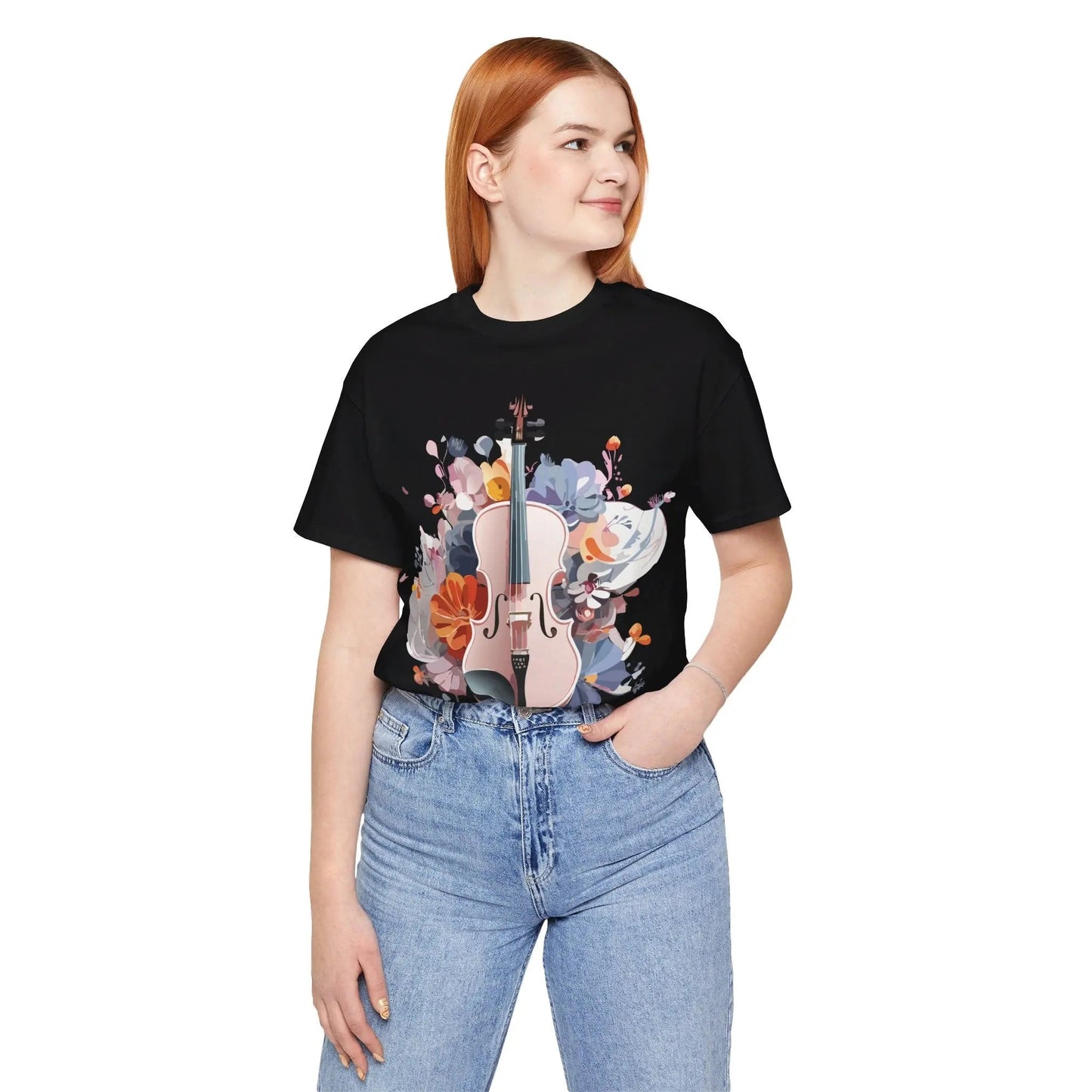 Adelpha Music Graphic T Shirt Unisex Short Sleeve Tee With Vintage Inspired Artwork