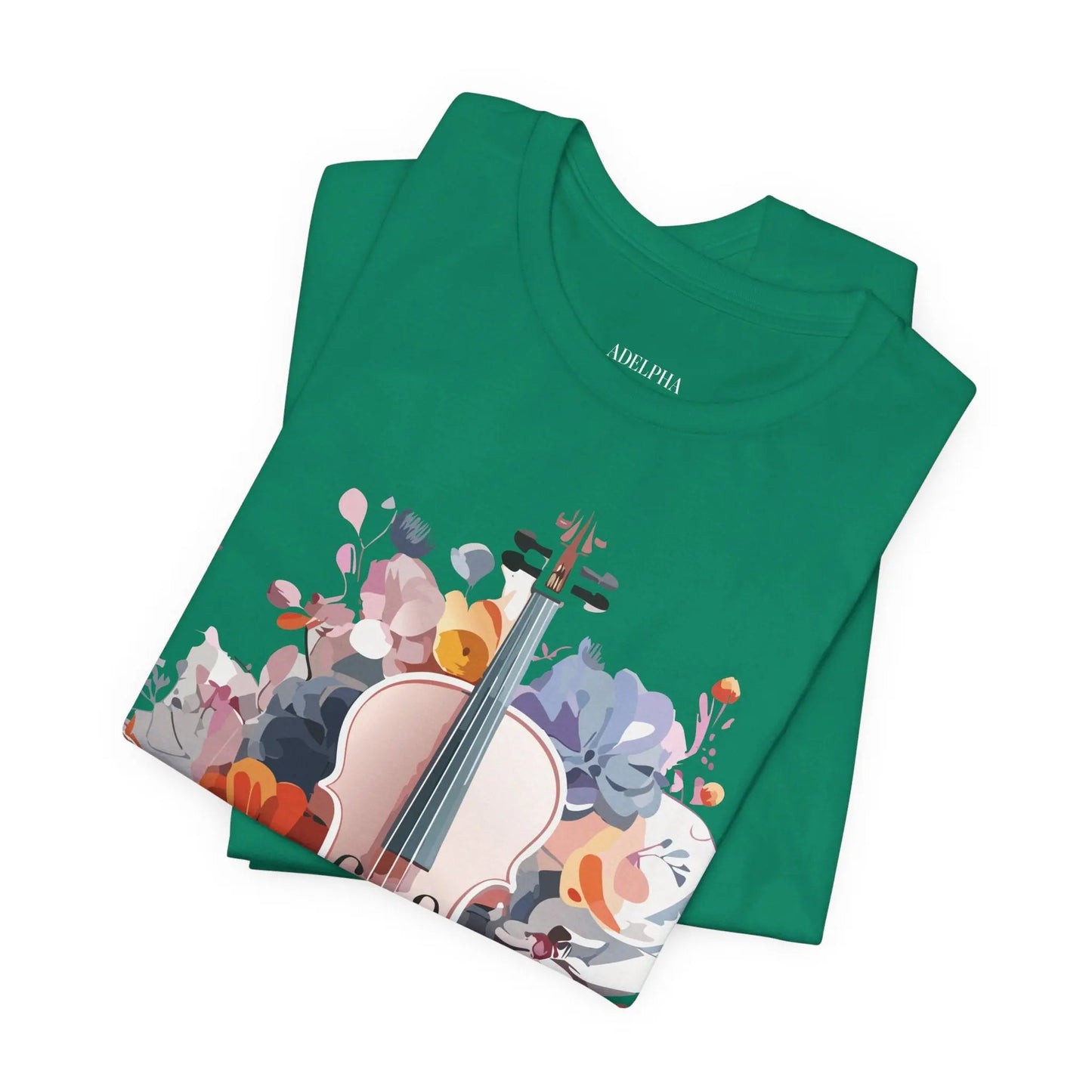 Adelpha Music Graphic T Shirt Unisex Short Sleeve Tee With Vintage Inspired Artwork