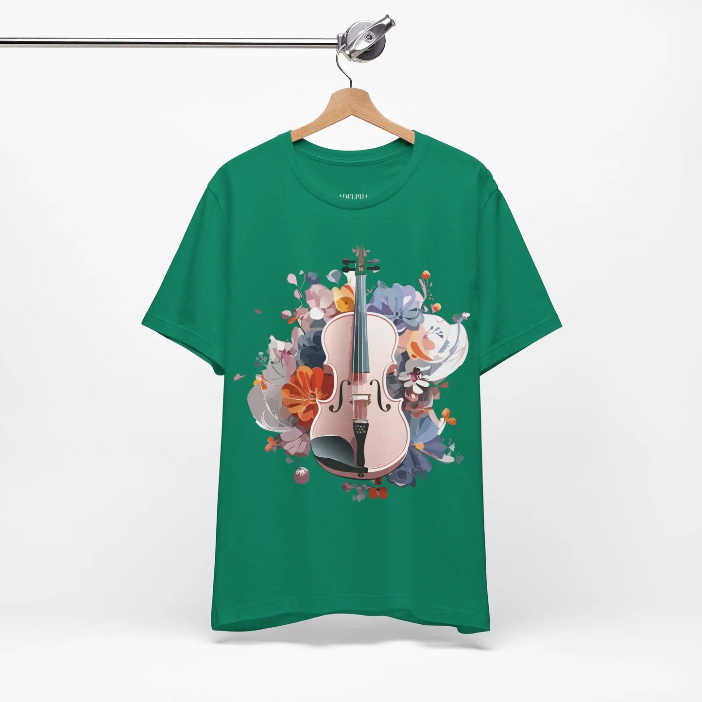 Adelpha Music Graphic T Shirt Unisex Short Sleeve Tee With Vintage Inspired Artwork