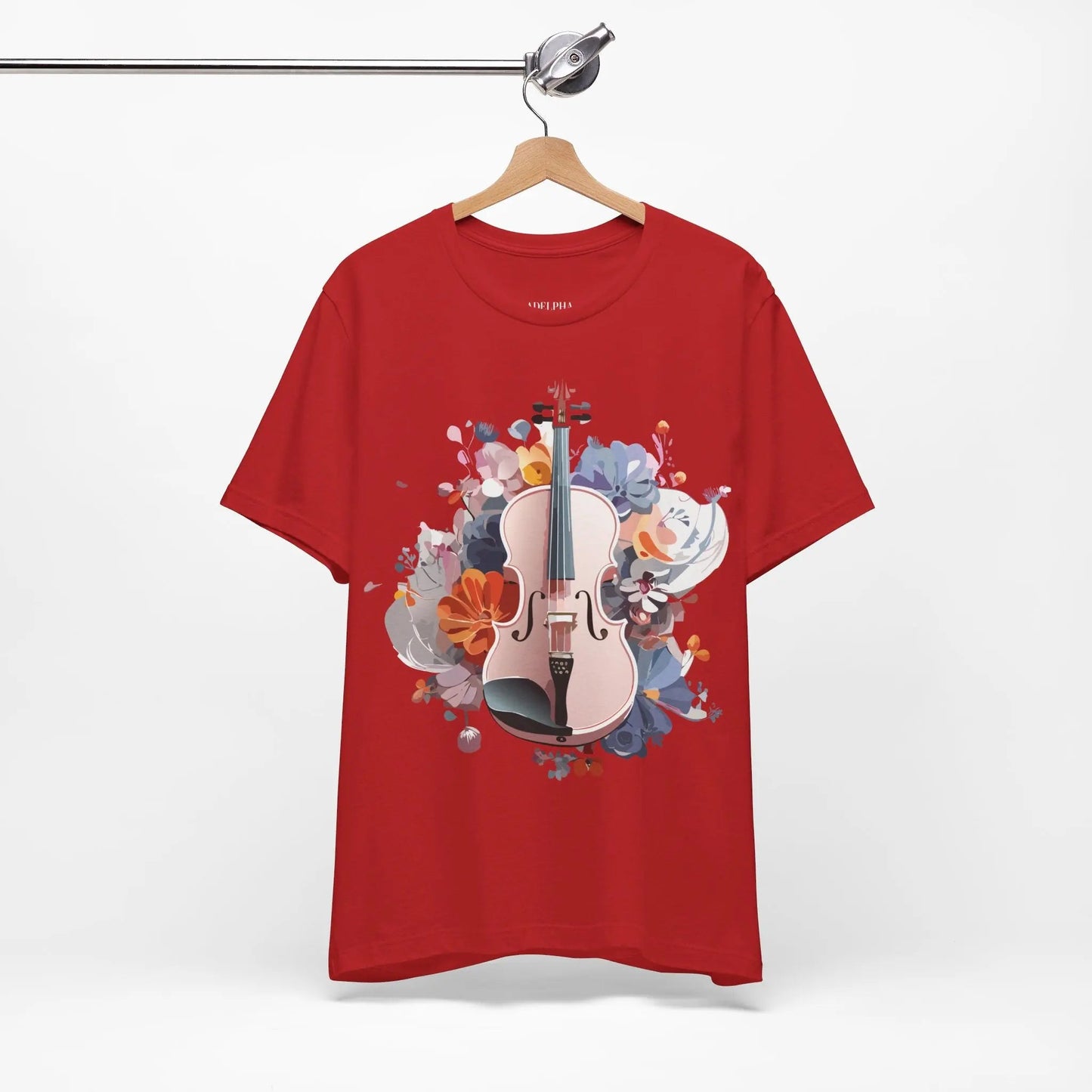 Adelpha Music Graphic T Shirt Unisex Short Sleeve Tee With Vintage Inspired Artwork