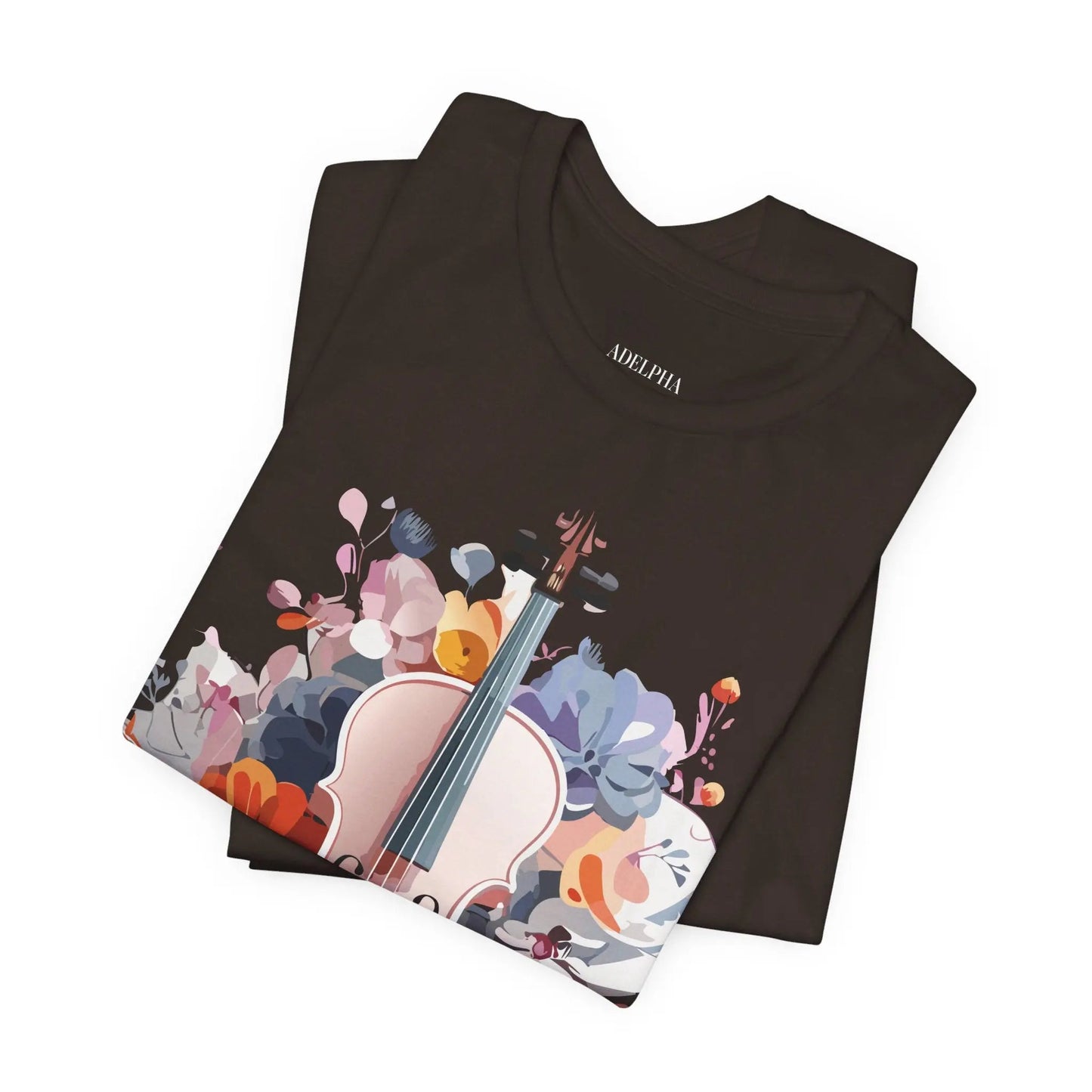Adelpha Music Graphic T Shirt Unisex Short Sleeve Tee With Vintage Inspired Artwork