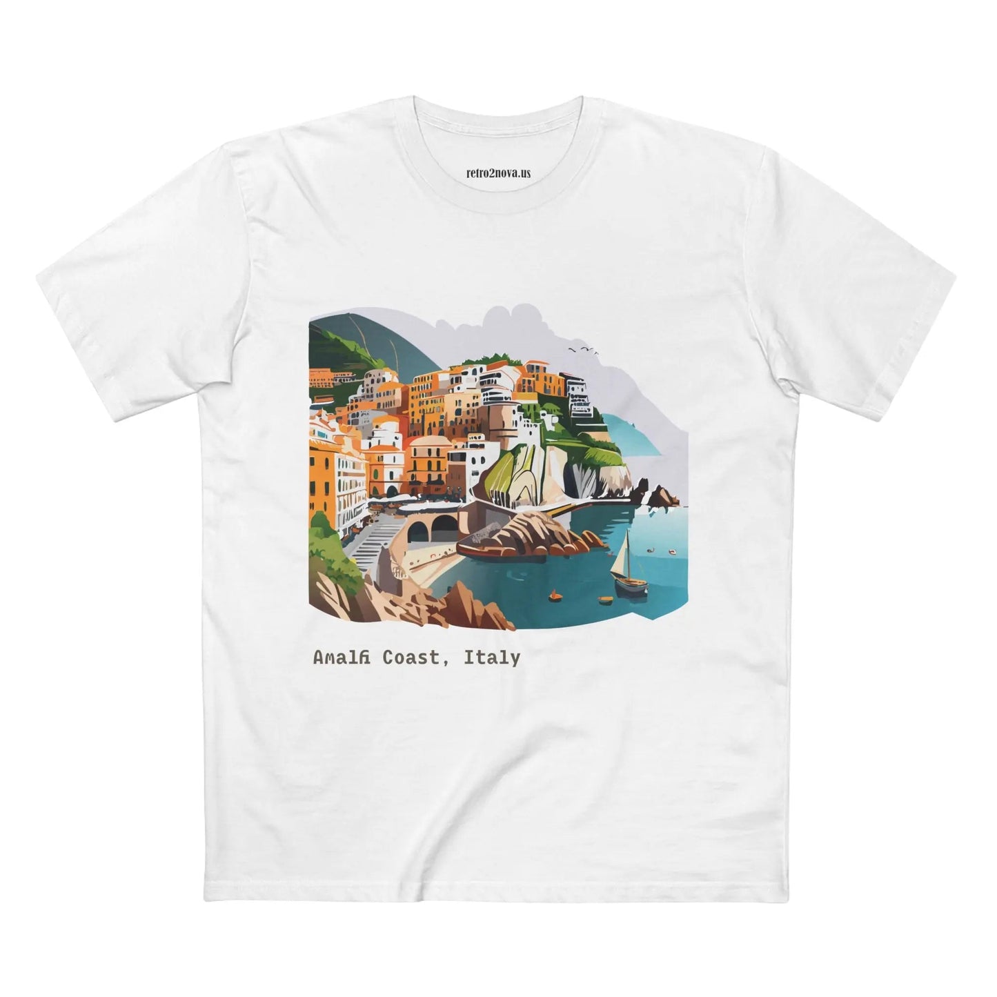 Italy Travel Shirt Unisex Tourist Tee With Original Art Design Premium Cotton Quality Fabric