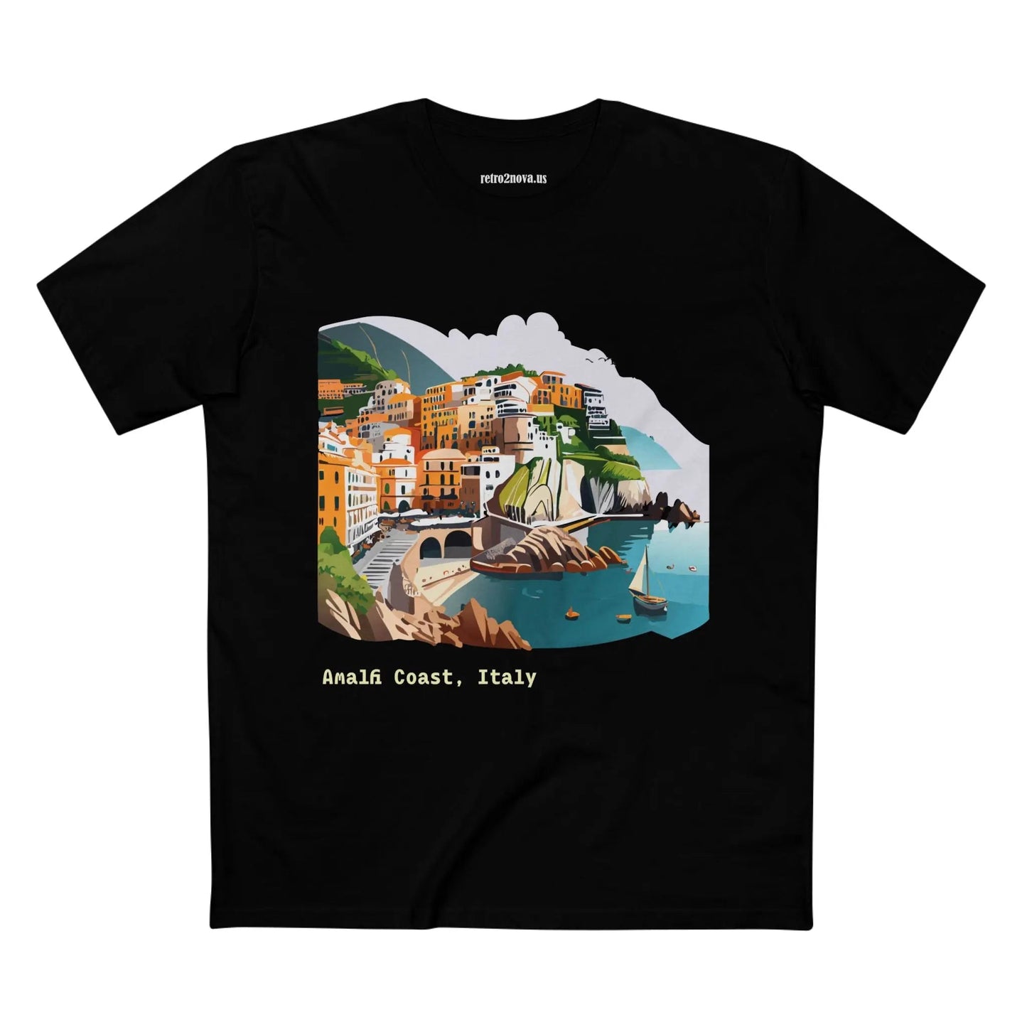 Italy Travel Shirt Unisex Tourist Tee With Original Art Design Premium Cotton Quality Fabric