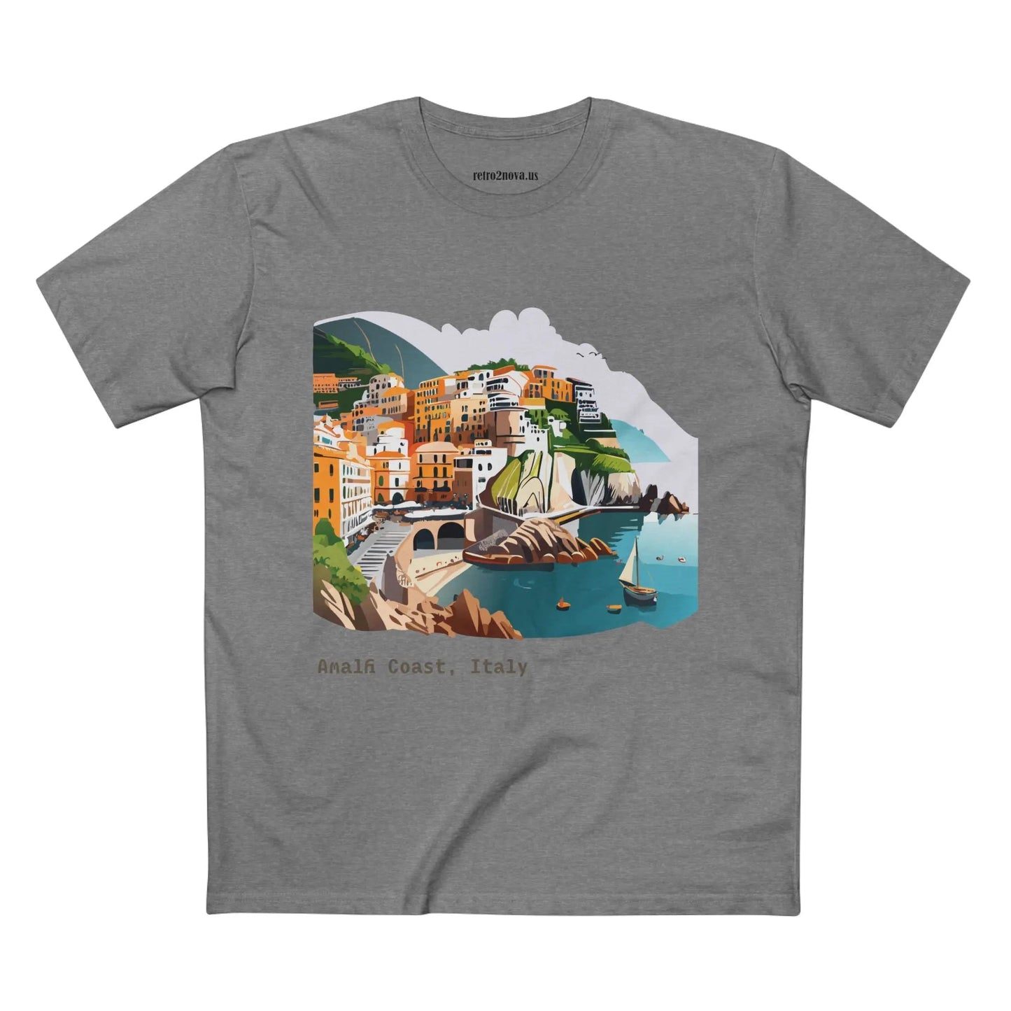 Italy Travel Shirt Unisex Tourist Tee With Original Art Design Premium Cotton Quality Fabric