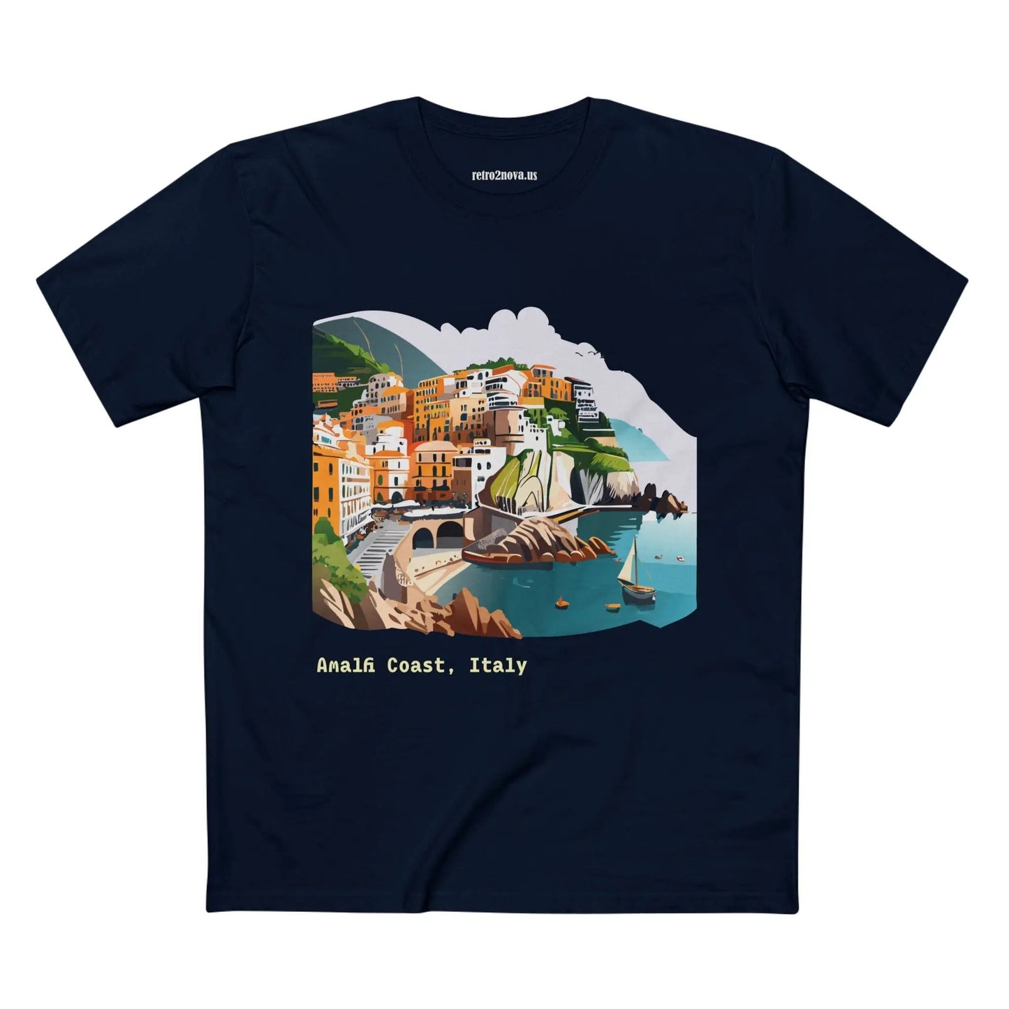 Italy Travel Shirt Unisex Tourist Tee With Original Art Design Premium Cotton Quality Fabric