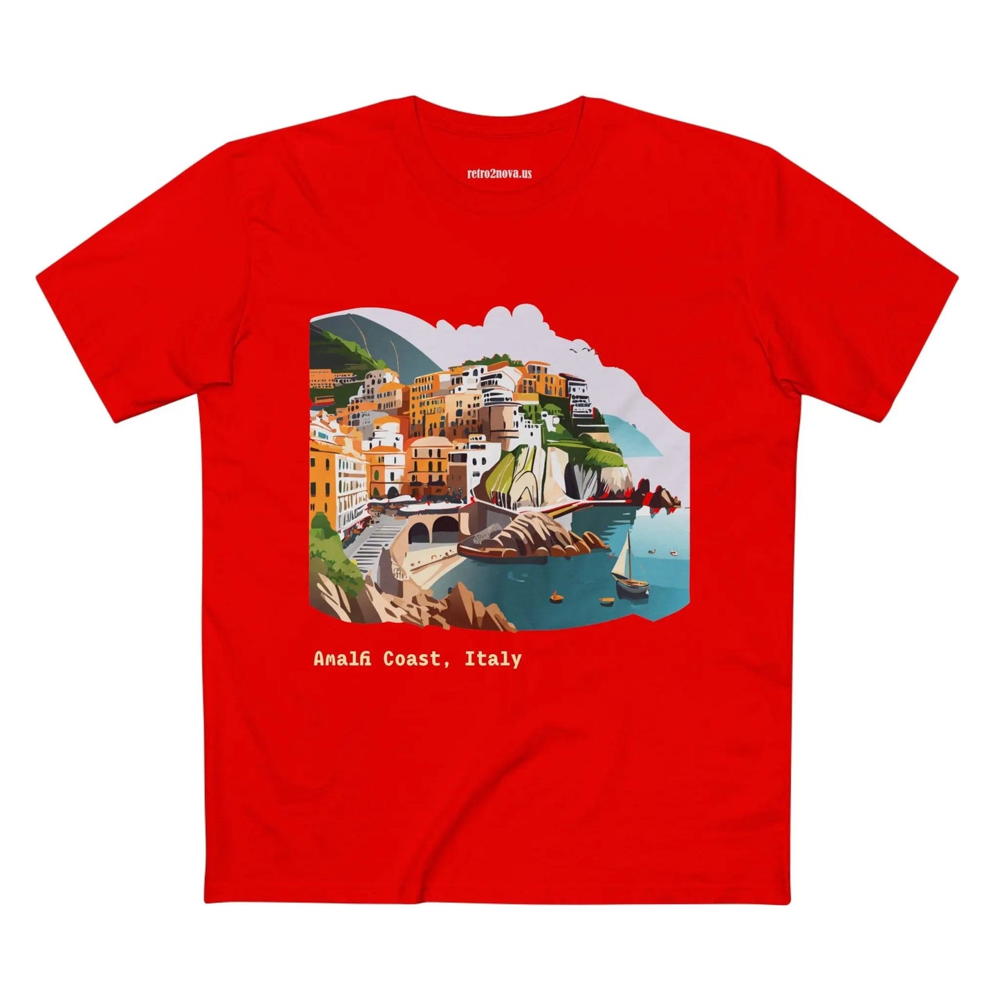 Italy Travel Shirt Unisex Tourist Tee With Original Art Design Premium Cotton Quality Fabric