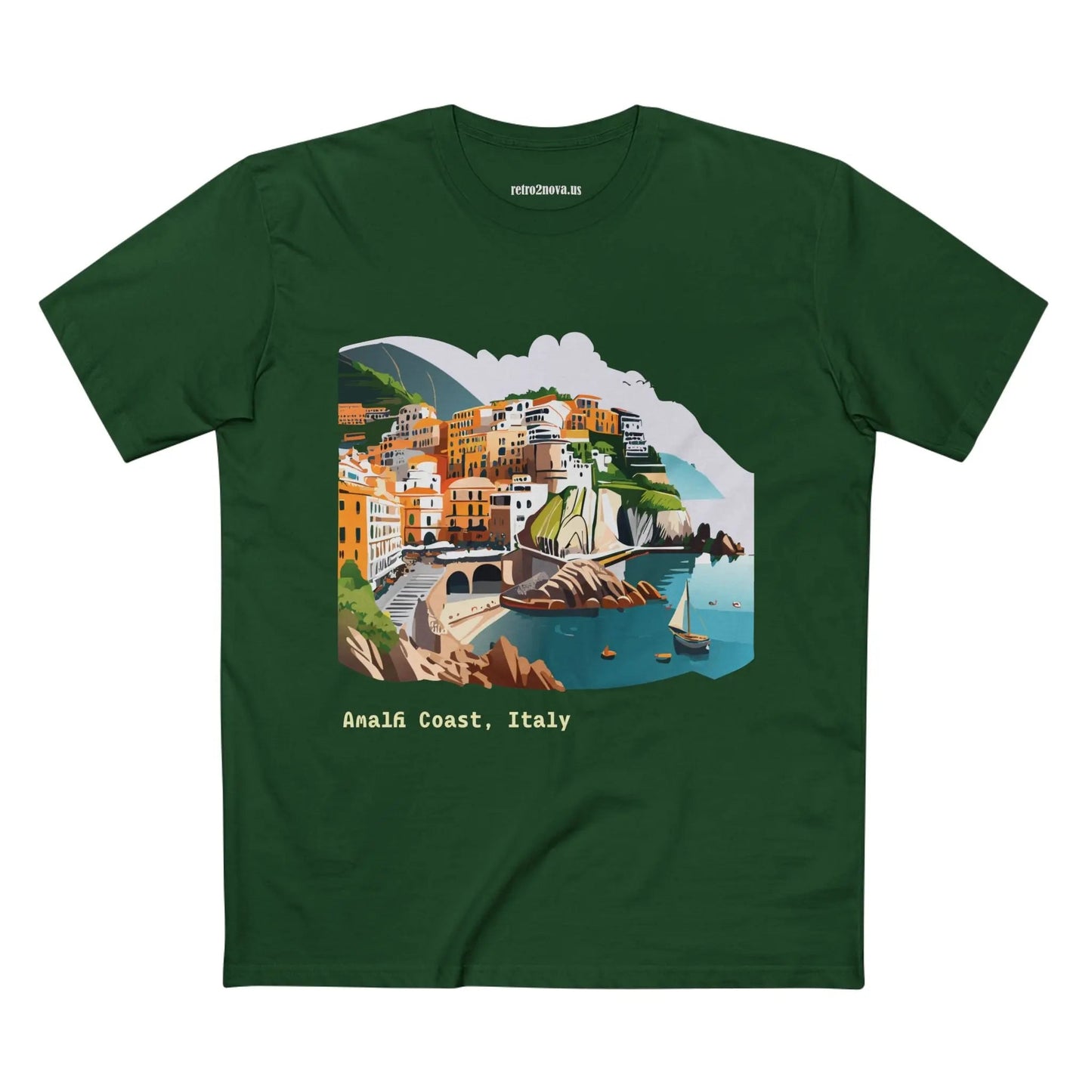 Italy Travel Shirt Unisex Tourist Tee With Original Art Design Premium Cotton Quality Fabric