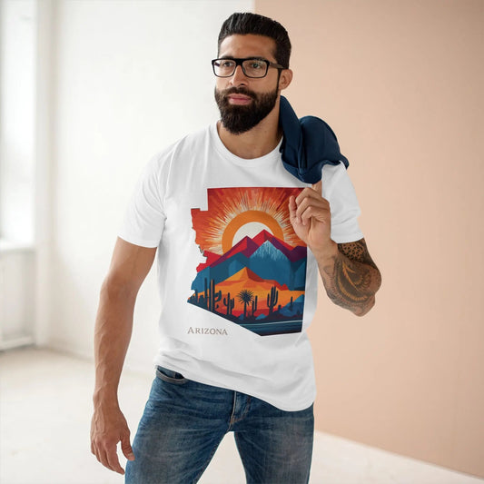 Arizona State Graphic Unisex 100 Cotton Tee 7