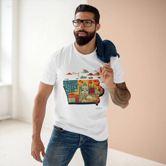 Iowa State Graphic Unisex 100 Cotton Tee 43