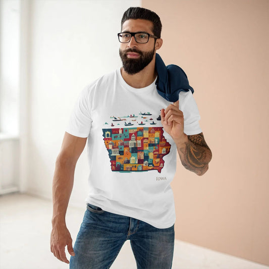 Iowa State Graphic Unisex 100 Cotton Tee 45