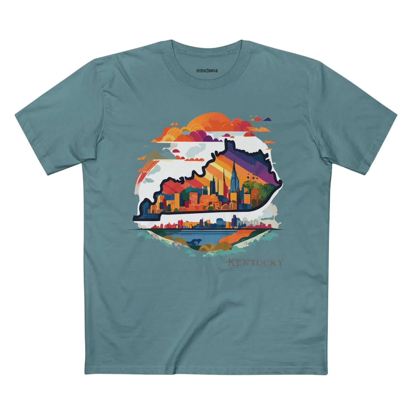 Kentucky State Graphic Unisex 100 Cotton Tee 51