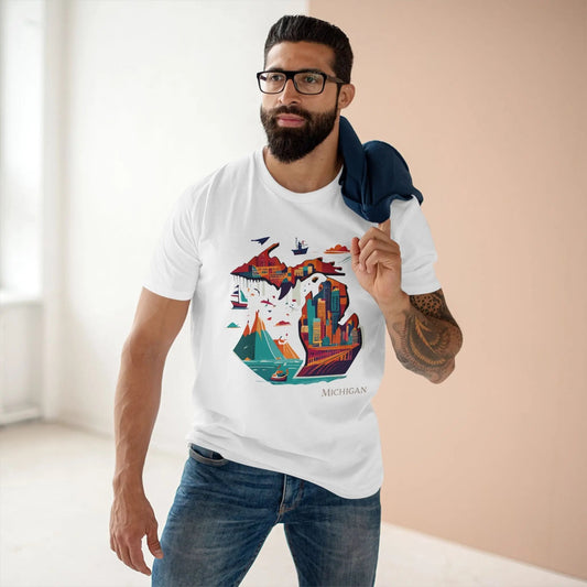 Michigan State Graphic Unisex 100 Cotton Tee 63