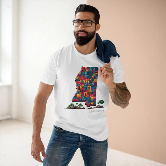 Mississippi State Graphic Unisex 100 Cotton Tee 71