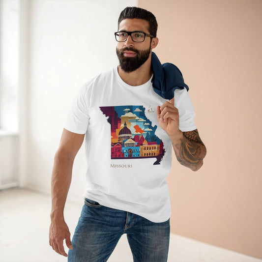 Missouri State Graphic Unisex 100 Cotton Tee 73