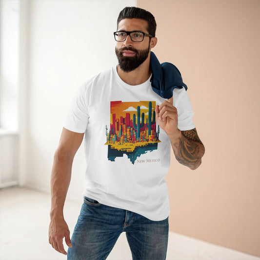 New Mexico State Graphic Unisex 100 Cotton Tee 91