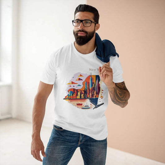 New York State Graphic Unisex 100 Cotton Tee 93