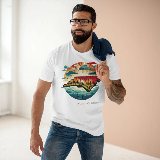 North Carolina State Graphic Unisex 100 Cotton Tee 98