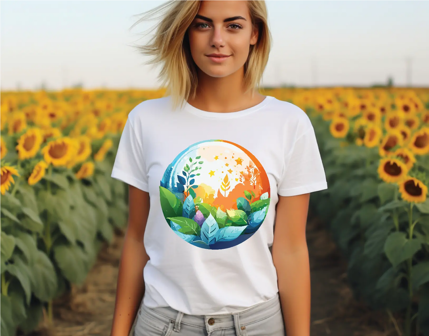 Fantasy Graphic Unisex 100 Cotton Staple Tee 31