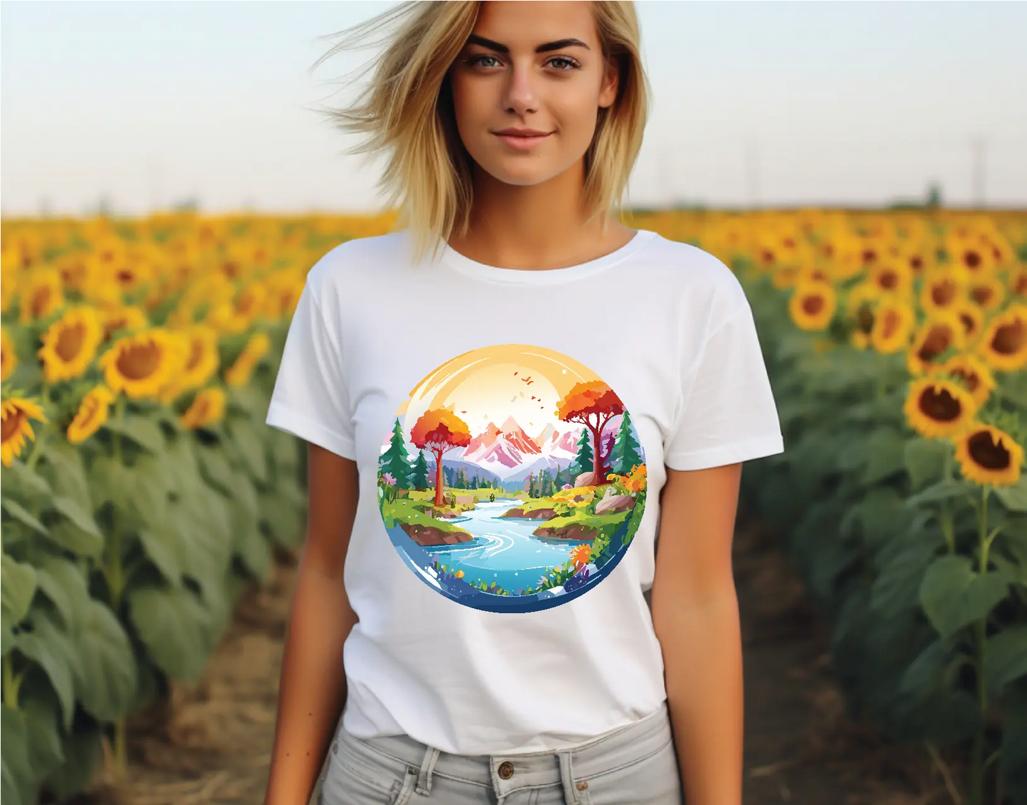 Fantasy Graphic Unisex 100 Cotton Staple Tee 18