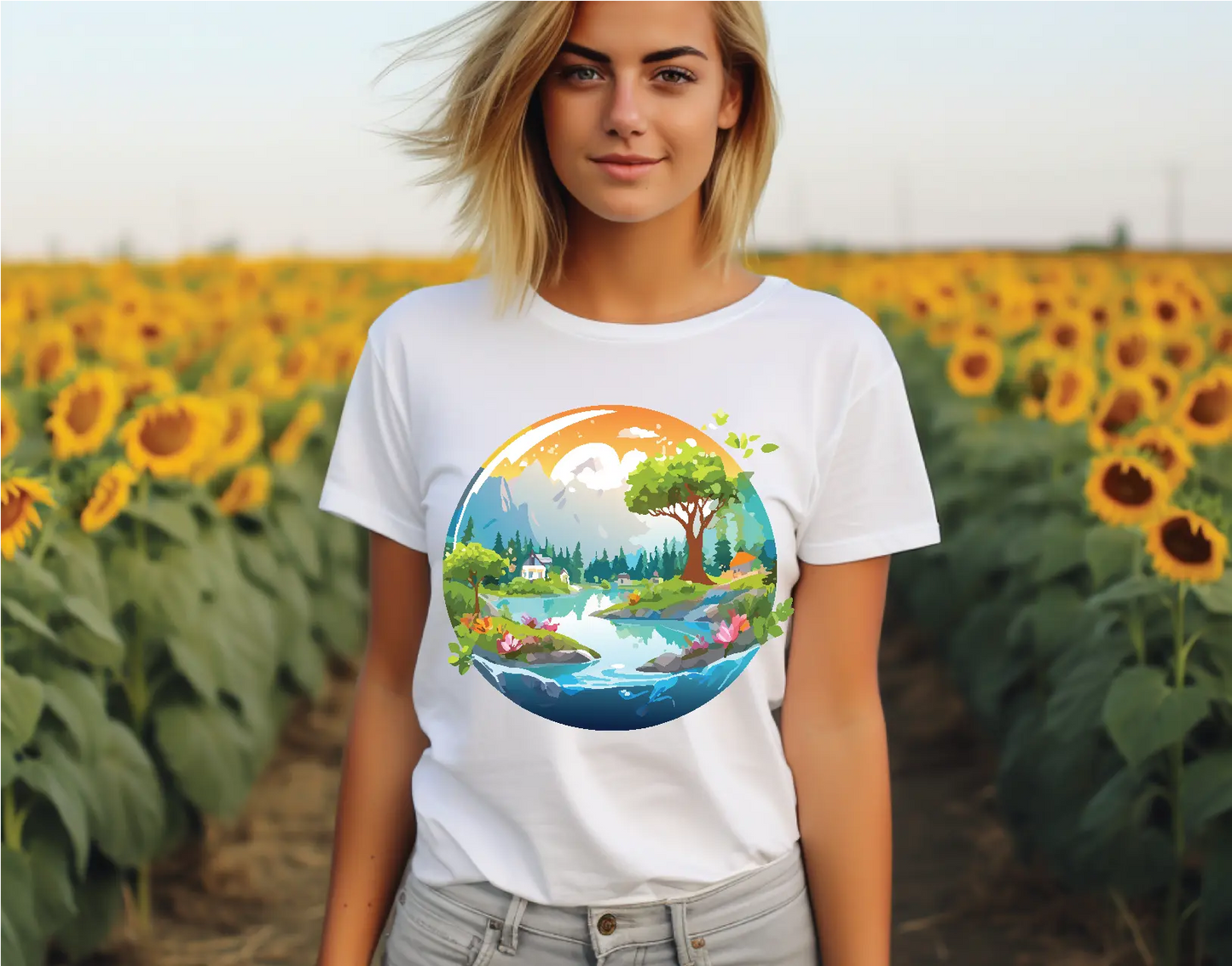 Fantasy Graphic Unisex 100 Cotton Staple Tee 17