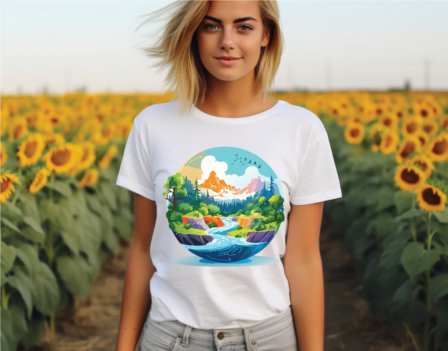 Fantasy Graphic Unisex 100 Cotton Staple Tee 11