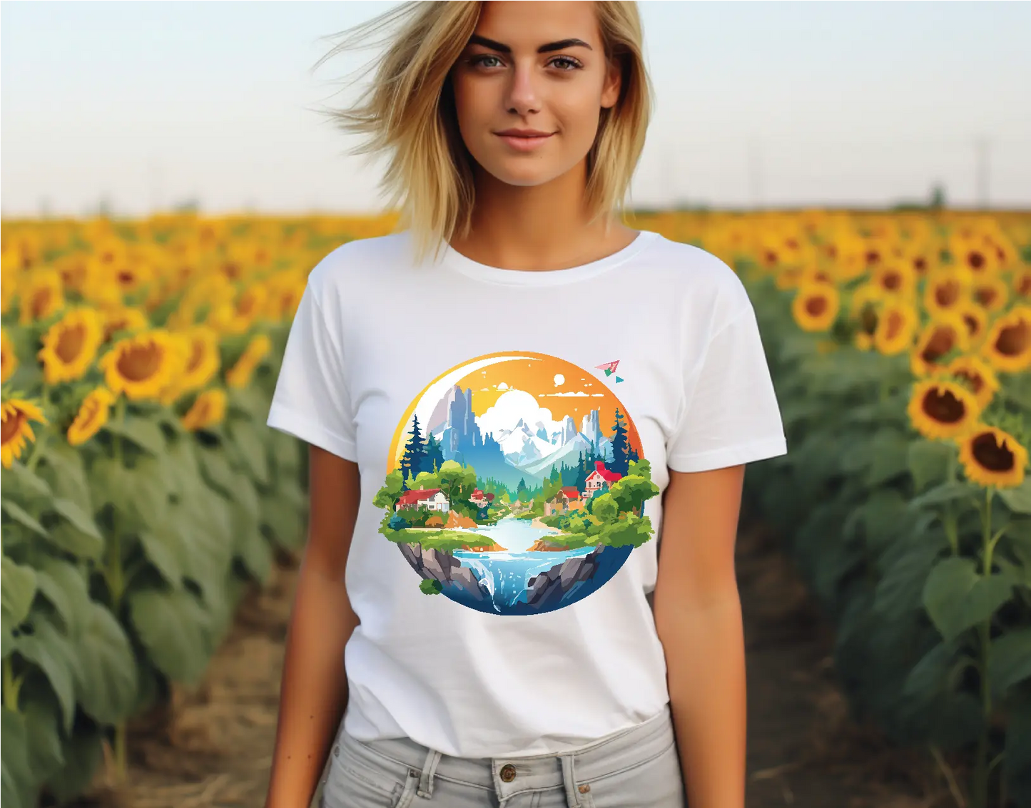 Fantasy Graphic Unisex 100 Cotton Staple Tee 10