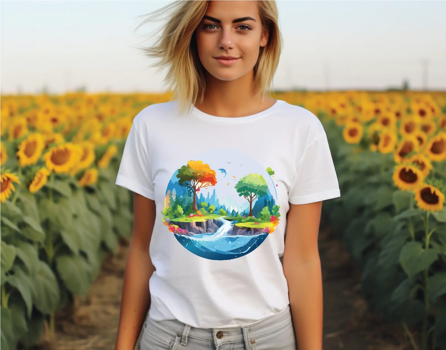 Fantasy Graphic Unisex 100 Cotton Staple Tee 5