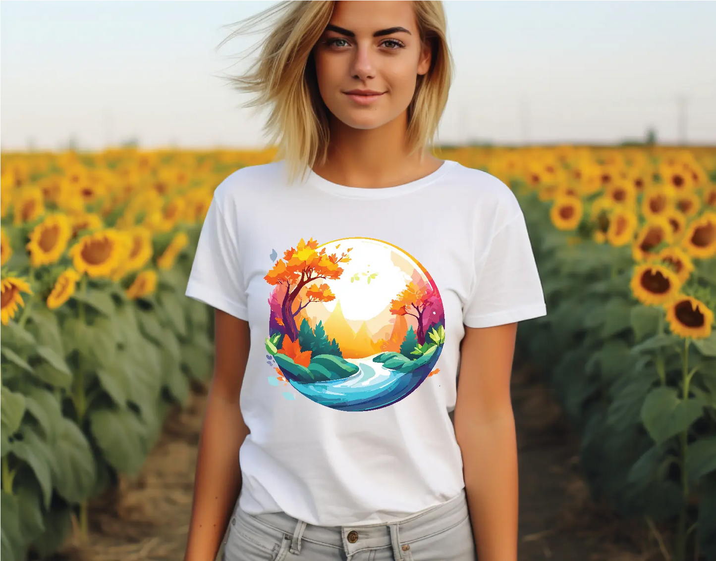 Fantasy Graphic Unisex 100 Cotton Staple Tee 29