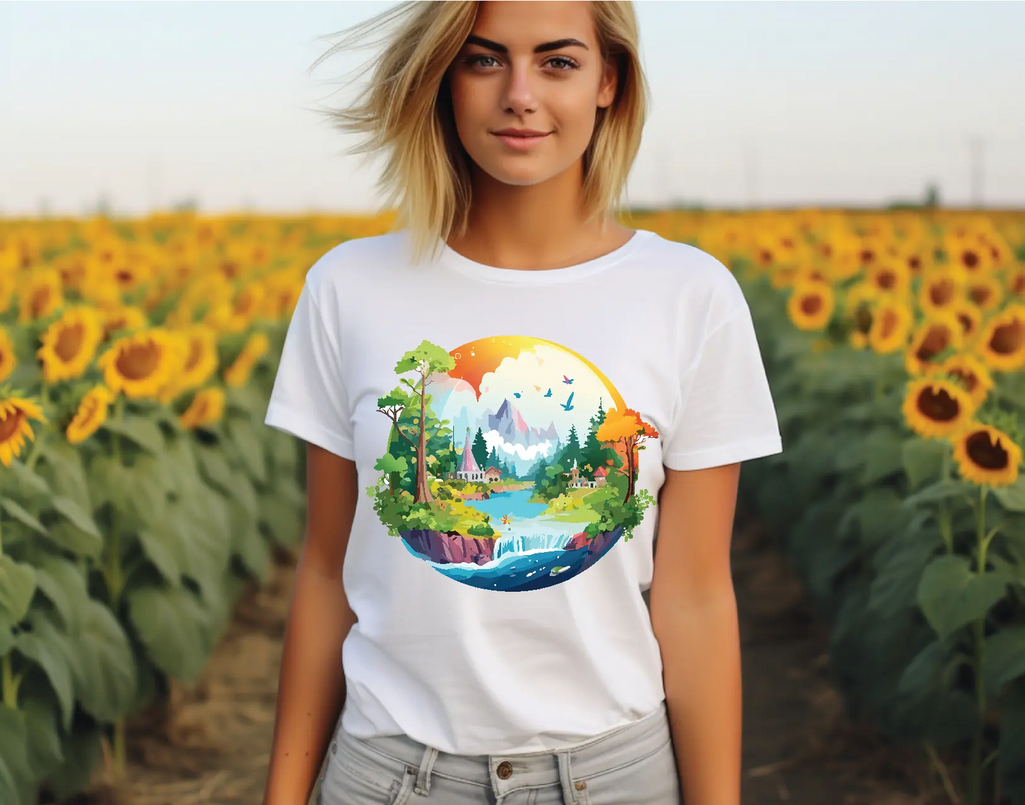 Fantasy Graphic Unisex 100 Cotton Staple Tee 25