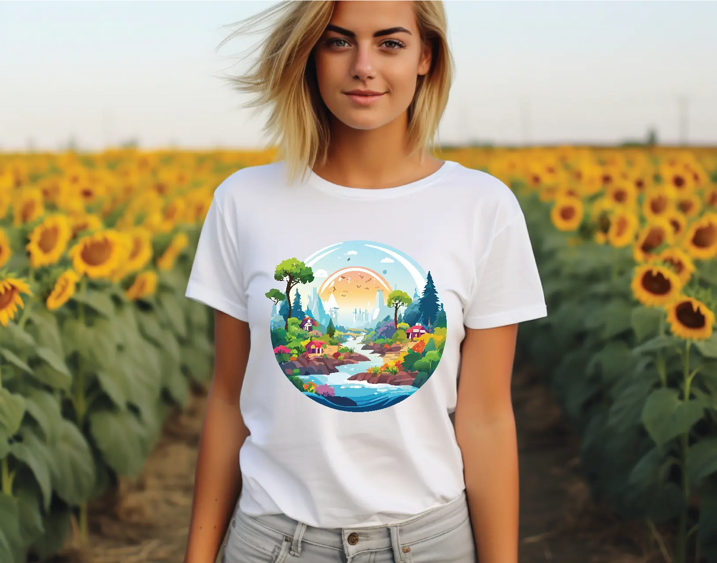 Fantasy Graphic Unisex 100 Cotton Staple Tee 24