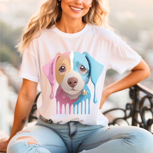 Dog Graphic Unisex 100 Cotton T-Shirt 18