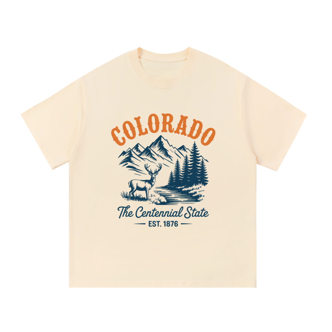 Colorado State Unisex 100 Cotton T-Shirt