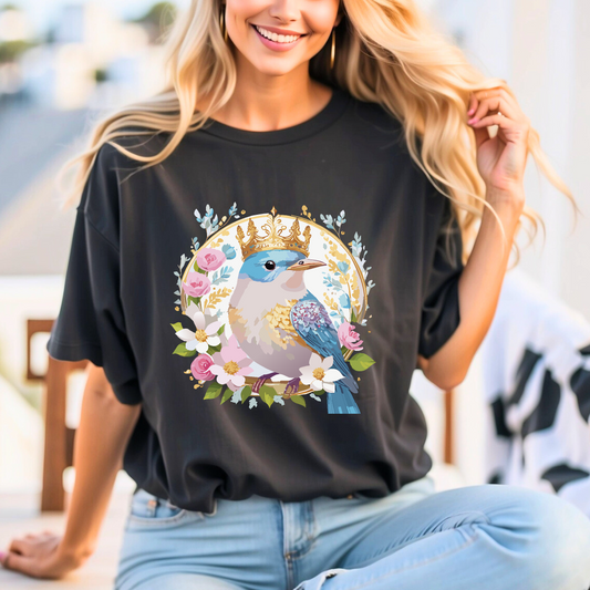 Medallion Graphic Unisex 100 Cotton Vintage Animal Medal Artwork Tee 2